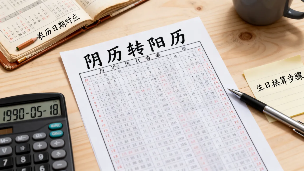阴历生日查询表怎么查,农历生日如何换算 阴历生日查询表怎么查,农历生日如何换算