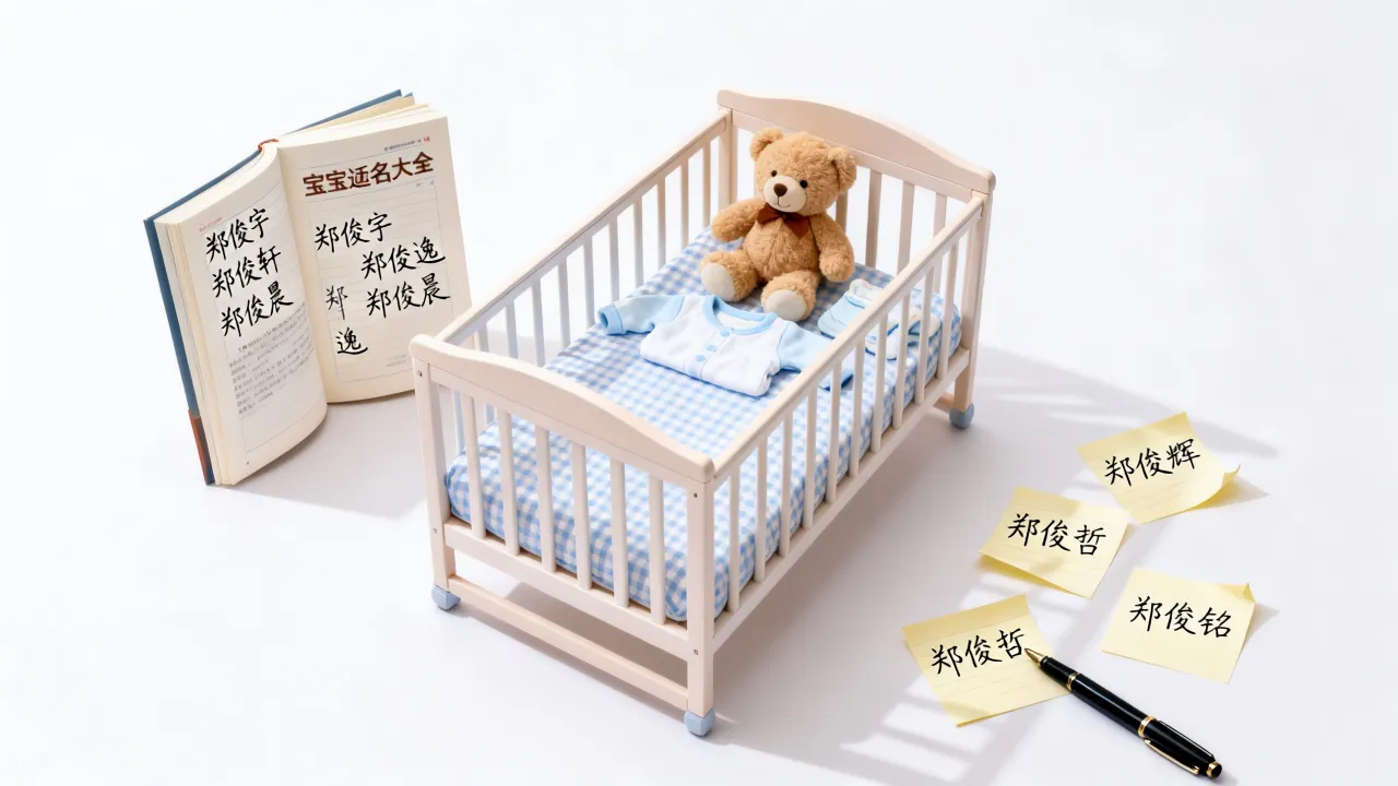 宝宝起名郑俊什么字好,郑俊后面加什么字好听男孩名字大全 宝宝起名郑俊什么字好,郑俊后面加什么字好听男孩名字大全