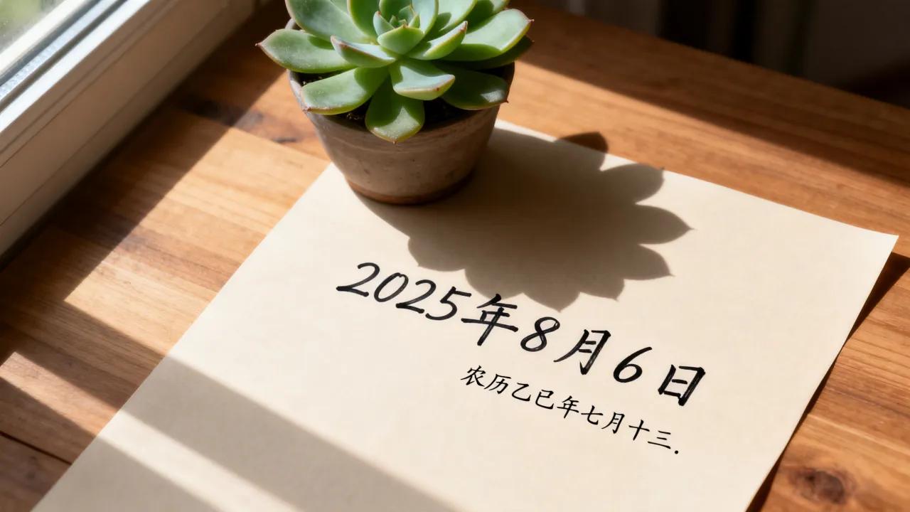 8月6日是阴历多少,2025年8月6日农历几月几号 8月6日是阴历多少,2025年8月6日农历几月几号