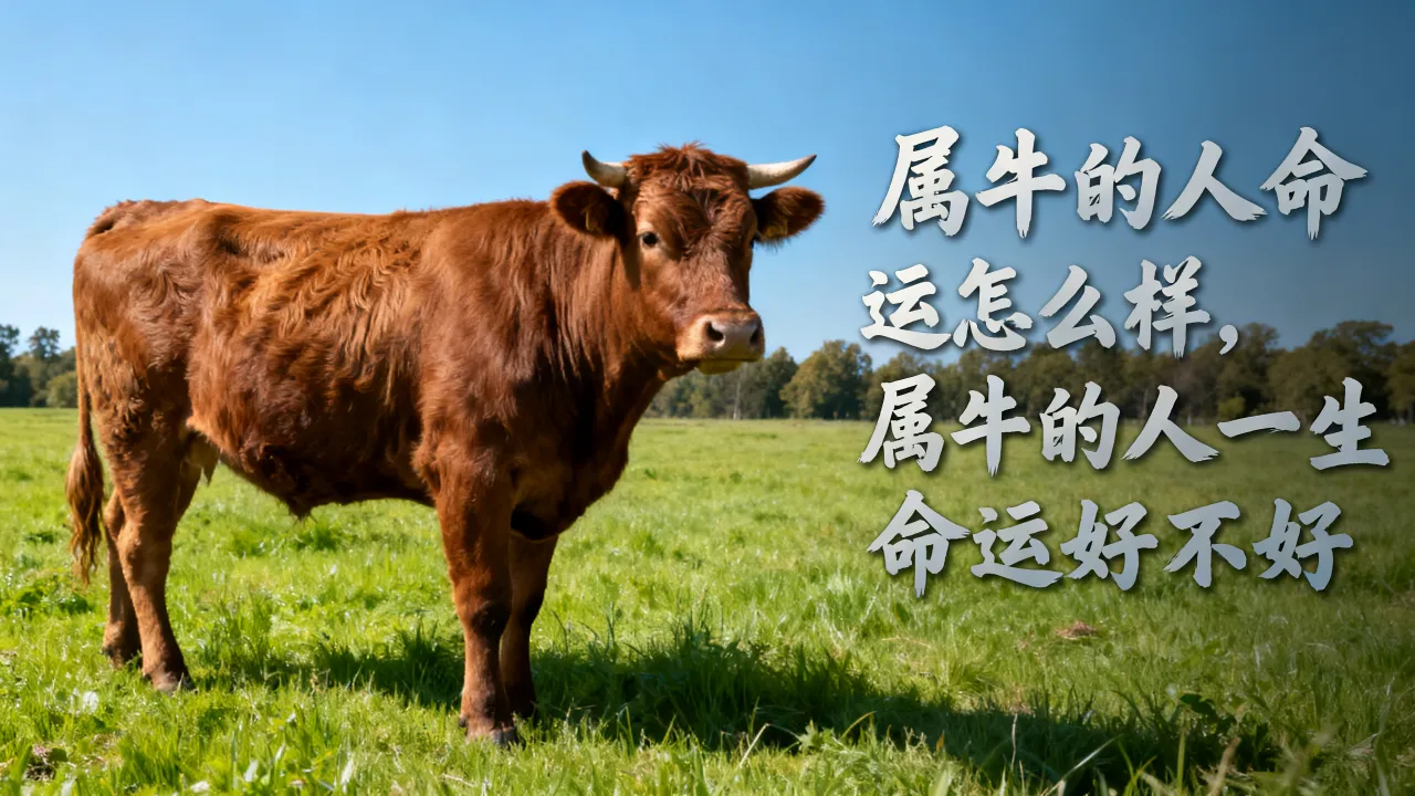 属牛的人命运怎么样,属牛的人一生命运好不好 属牛的人命运怎么样,属牛的人一生命运好不好