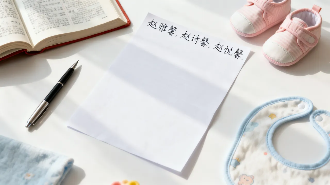 给宝宝起名赵什么馨好听？赵姓馨字女孩取名大全