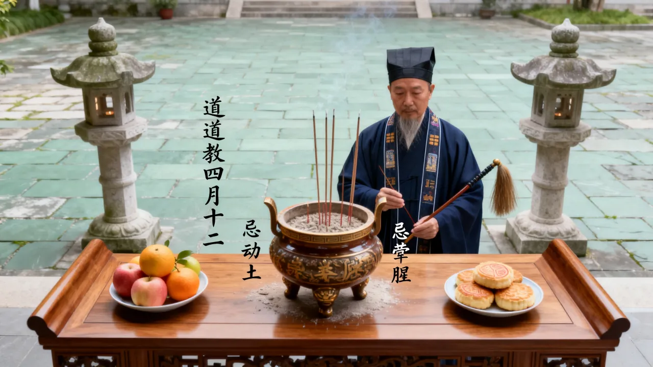 道教阴历4月12是什么日子,有什么讲究和禁忌? 道教阴历4月12是什么日子,有什么讲究和禁忌?