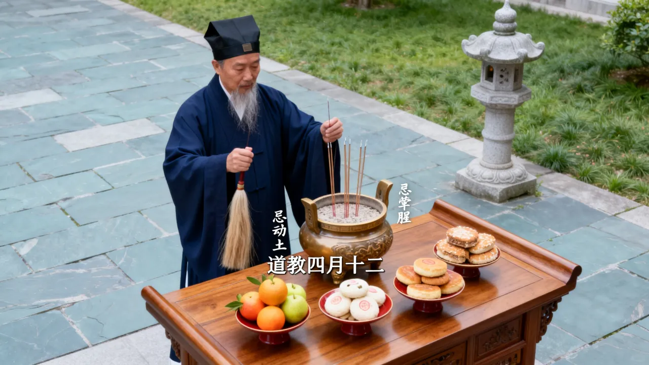 道教阴历4月12是什么日子,有什么讲究和禁忌? 道教阴历4月12是什么日子,有什么讲究和禁忌?