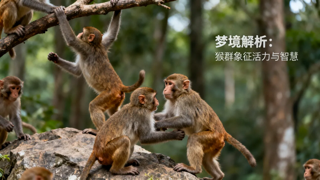 梦到一群猴是好的征兆吗,梦见一群猴子是什么预兆 梦到一群猴是好的征兆吗,梦见一群猴子是什么预兆