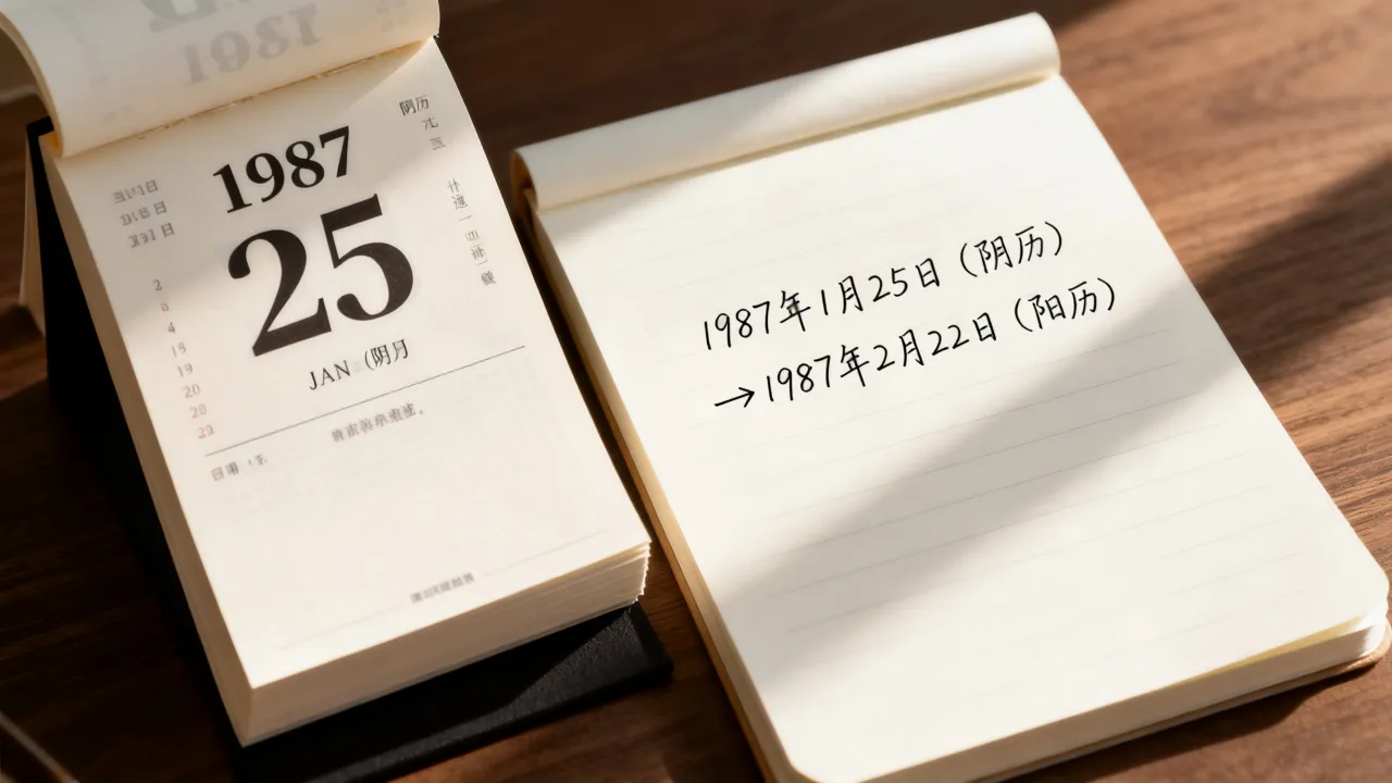 阴历1987年1月25是阳历几号?1987农历1月25公历查询 阴历1987年1月25是阳历几号?1987农历1月25公历查询