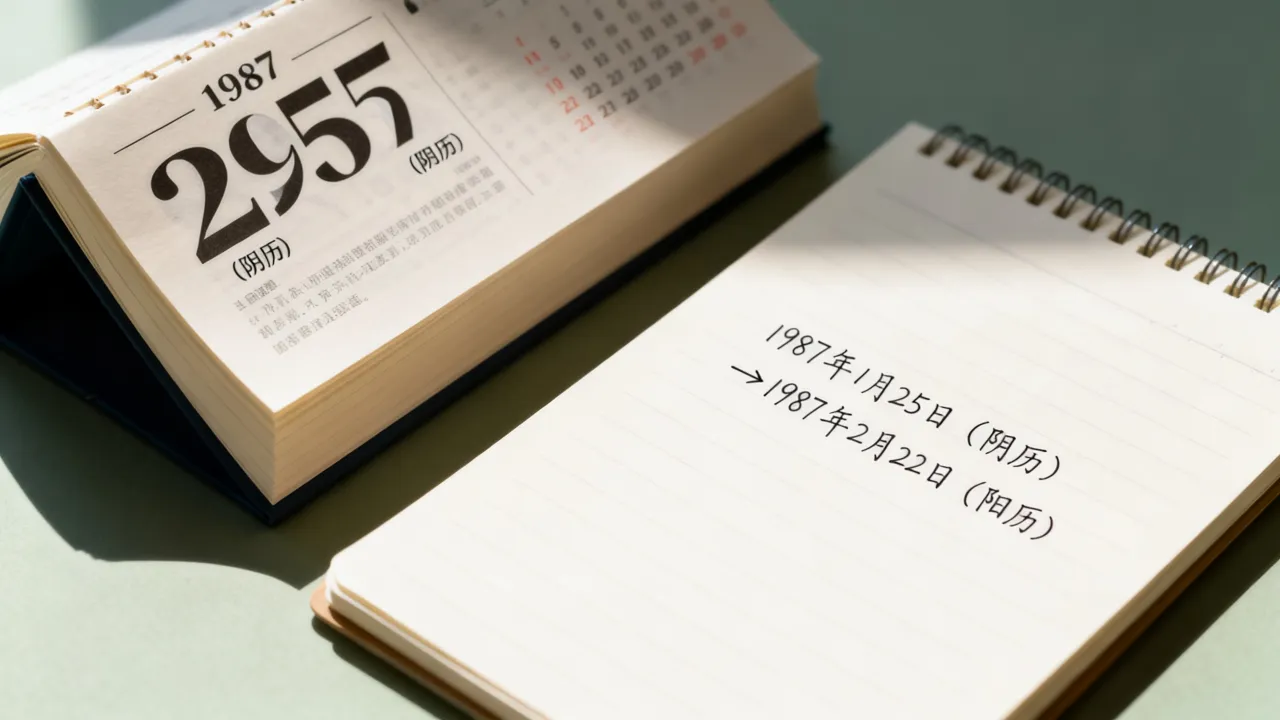 阴历1987年1月25是阳历几号?1987农历1月25公历查询 阴历1987年1月25是阳历几号?1987农历1月25公历查询