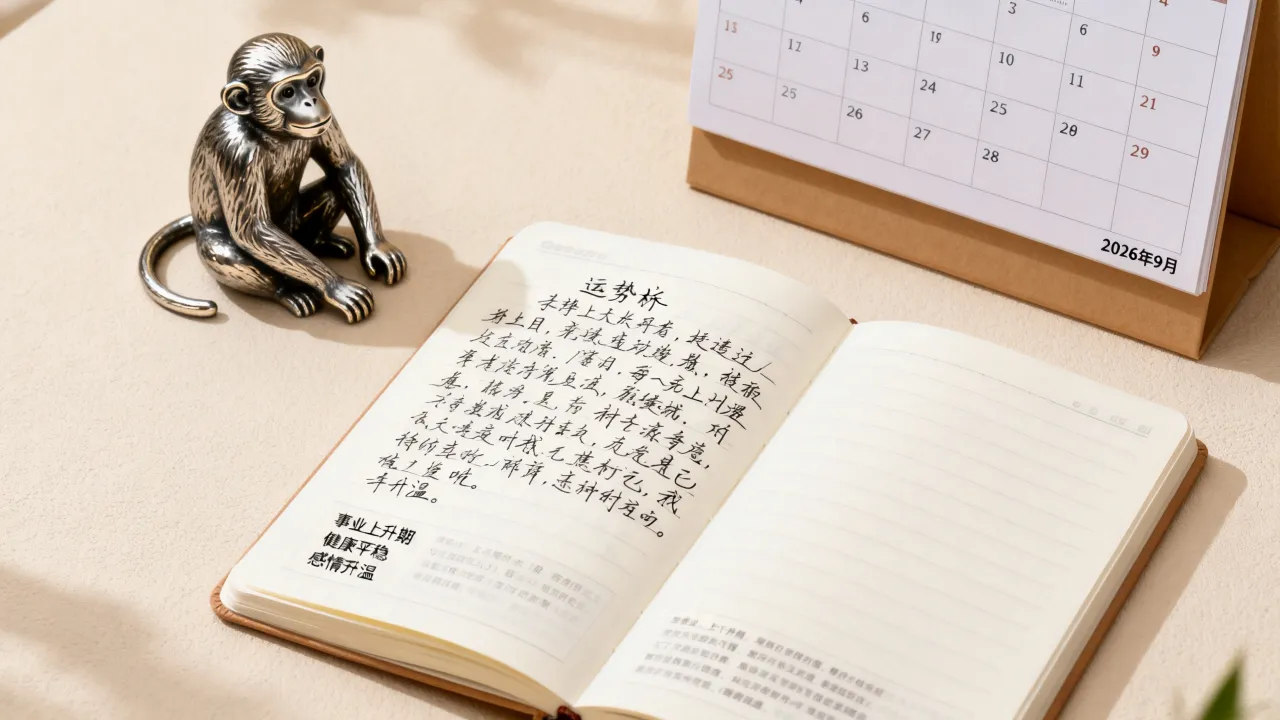 2026属猴女9月运势如何，属猴女全年运势完整解析？