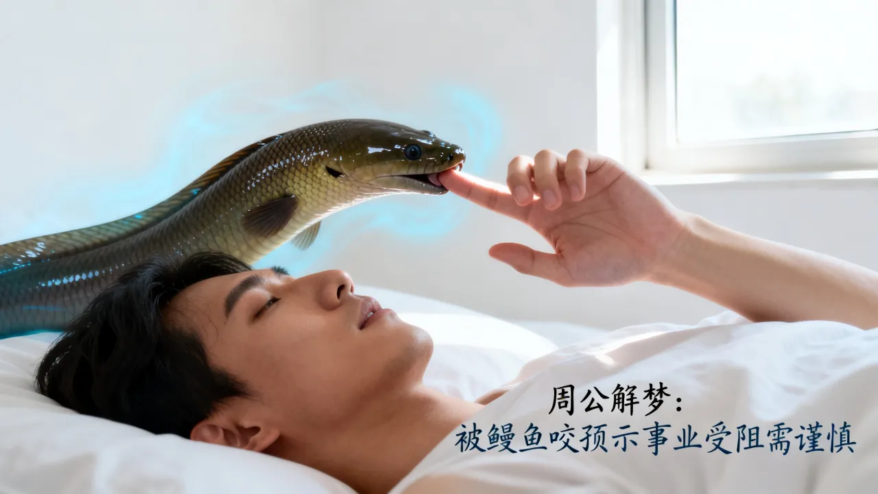 梦到被鳗鱼咬是什么启示,周公解梦梦见被鳗鱼咬预示什么 梦到被鳗鱼咬是什么启示,周公解梦梦见被鳗鱼咬预示什么