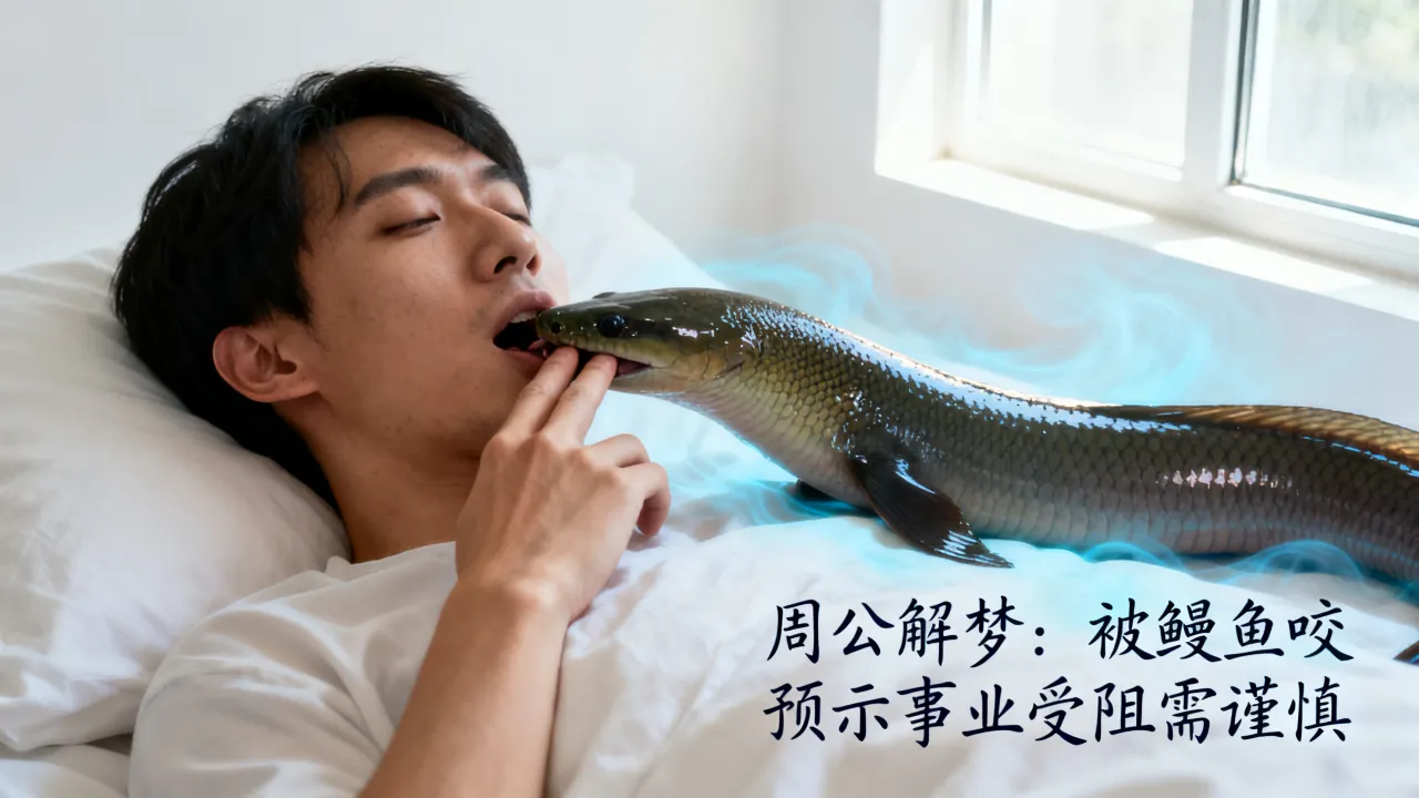 梦到被鳗鱼咬是什么启示,周公解梦梦见被鳗鱼咬预示什么 梦到被鳗鱼咬是什么启示,周公解梦梦见被鳗鱼咬预示什么