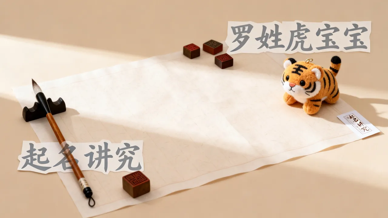 虎宝宝罗姓怎么起名？，罗姓虎宝宝起名有哪些讲究？