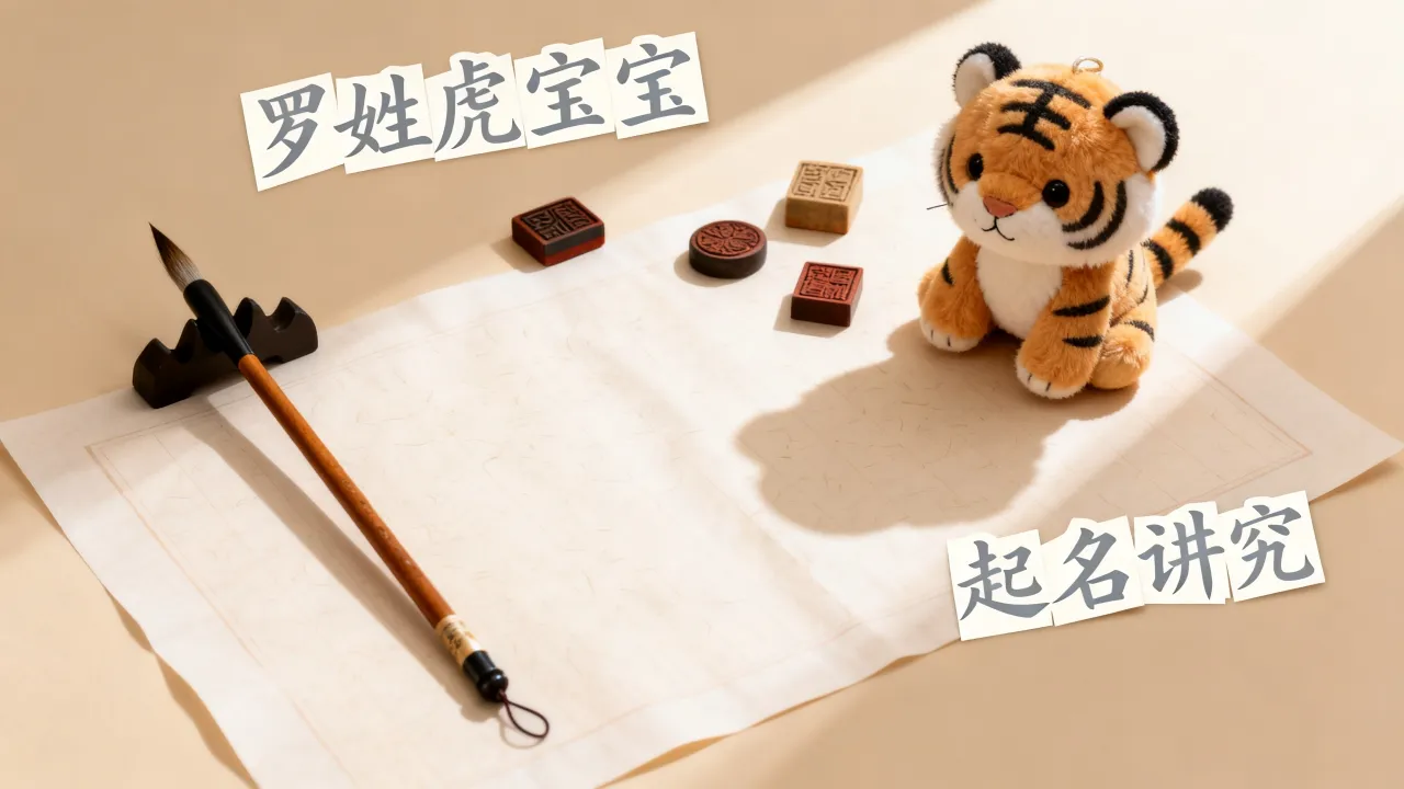 虎宝宝罗姓怎么起名？，罗姓虎宝宝起名有哪些讲究？