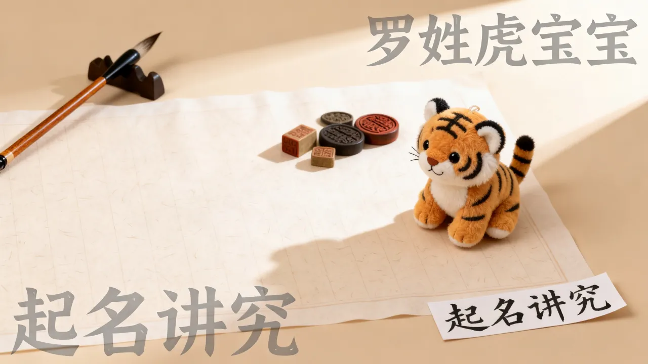 虎宝宝罗姓怎么起名？，罗姓虎宝宝起名有哪些讲究？