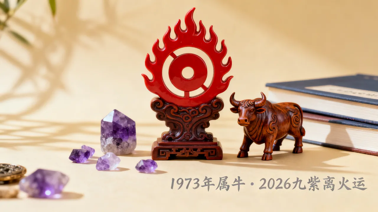 1973年属牛2026九紫离火运运势如何，会有什么影响？