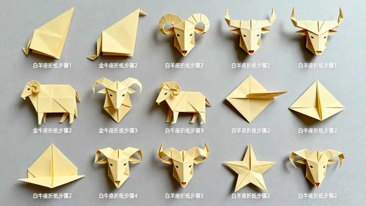 拆纸十二星座怎么做?十二星座折纸教程大全 拆纸十二星座怎么做?十二星座折纸教程大全