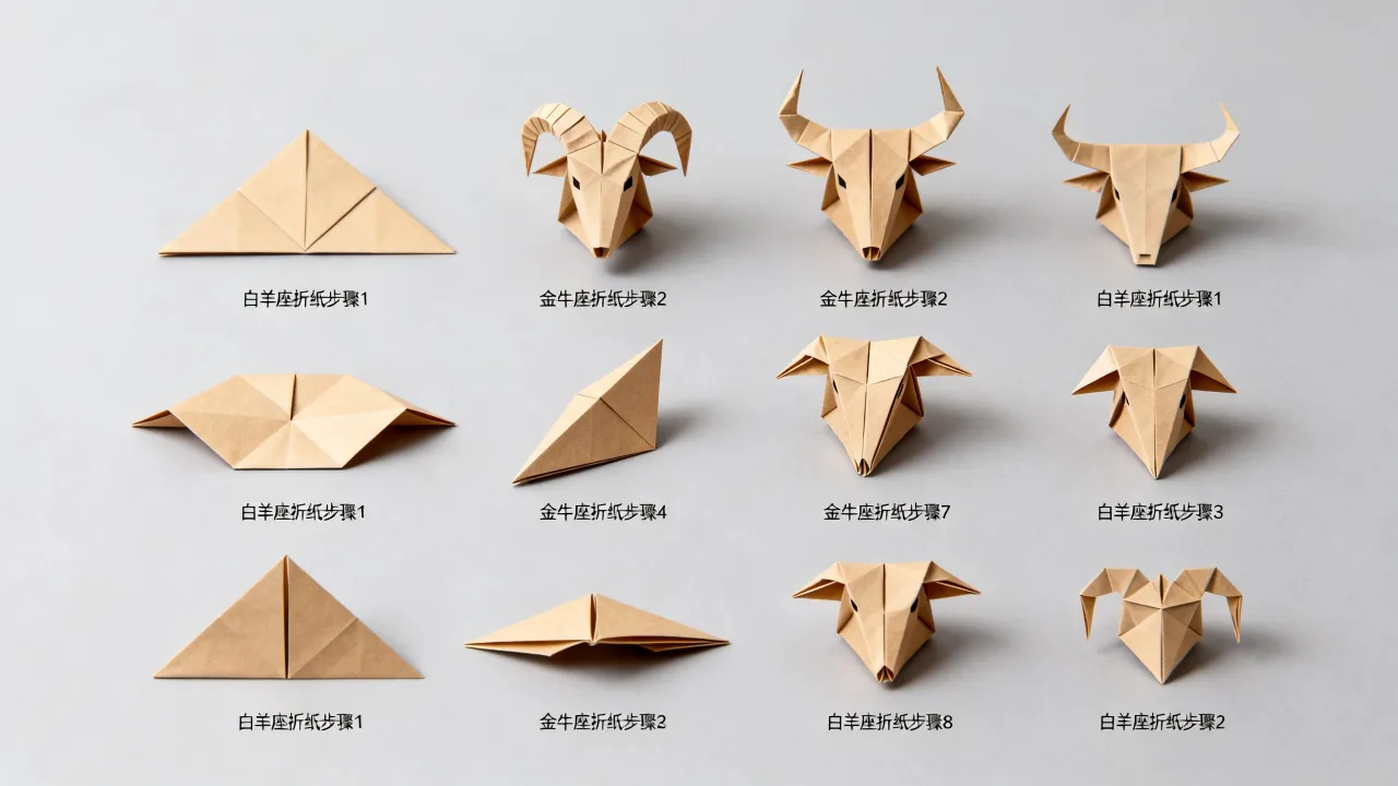 拆纸十二星座怎么做?十二星座折纸教程大全 拆纸十二星座怎么做?十二星座折纸教程大全
