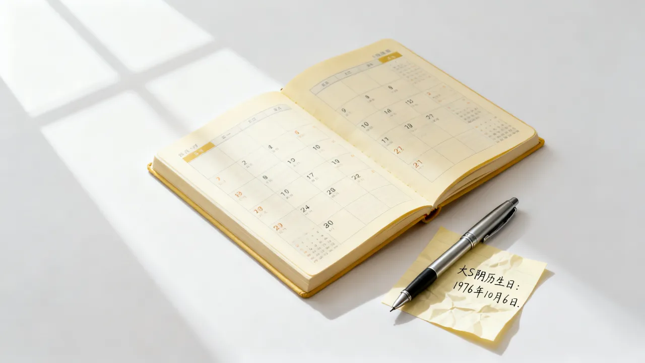 大S阴历生日是哪一天?明星农历生日怎么算 大S阴历生日是哪一天?明星农历生日怎么算