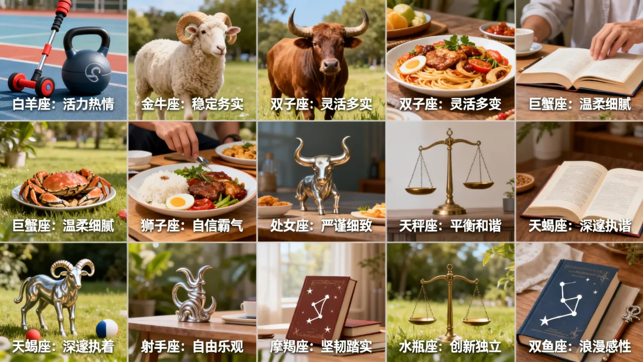 十二星座都有什么样的特质,星座性格特点是什么 十二星座都有什么样的特质,星座性格特点是什么