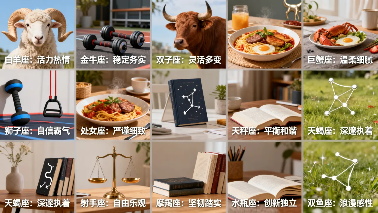 十二星座都有什么样的特质,星座性格特点是什么 十二星座都有什么样的特质,星座性格特点是什么