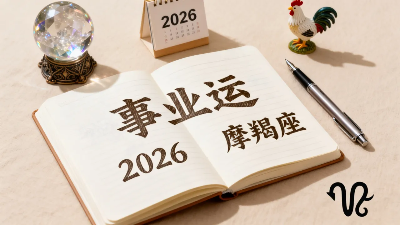 1981年属鸡摩羯座2026年运势如何？事业运和感情运详解