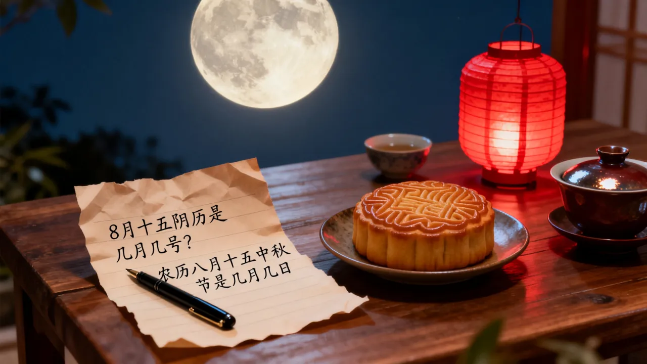 8月十五阴历是几月几号?,农历八月十五中秋节是几月几日 8月十五阴历是几月几号?,农历八月十五中秋节是几月几日