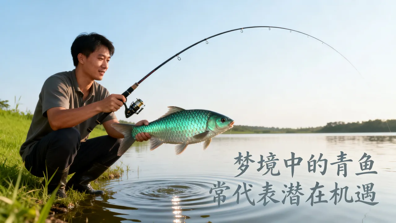 梦到钓青鱼代表着什么?,梦见钓青鱼是什么预兆 梦到钓青鱼代表着什么?,梦见钓青鱼是什么预兆