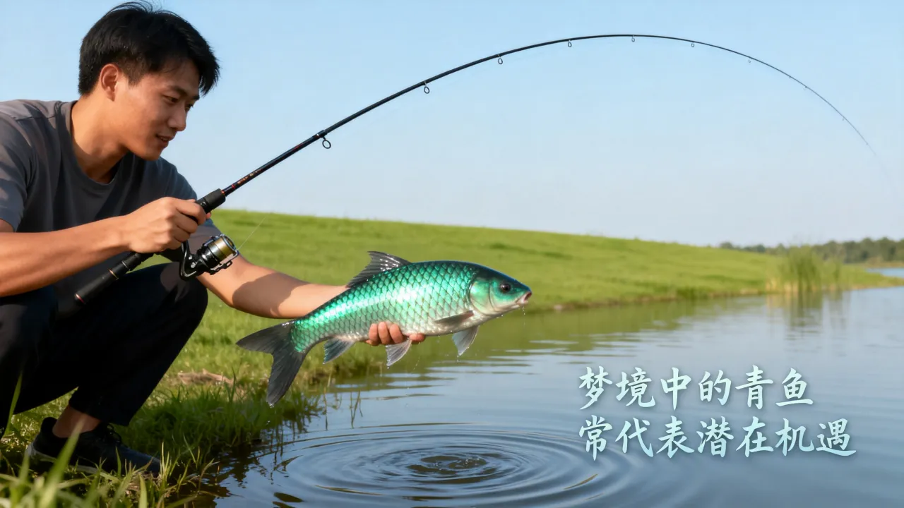 梦到钓青鱼代表着什么?,梦见钓青鱼是什么预兆 梦到钓青鱼代表着什么?,梦见钓青鱼是什么预兆