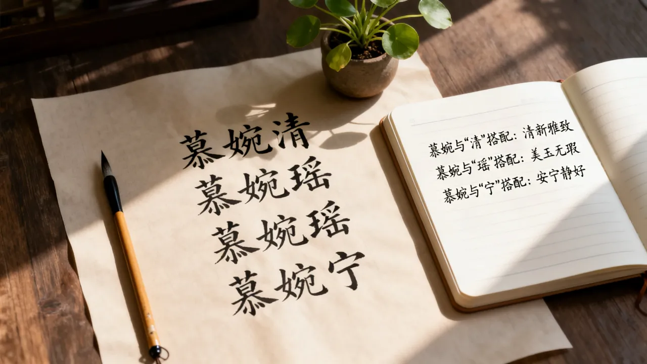 宝宝起名慕婉什么好听，慕婉和什么字搭配女孩名字好听？
