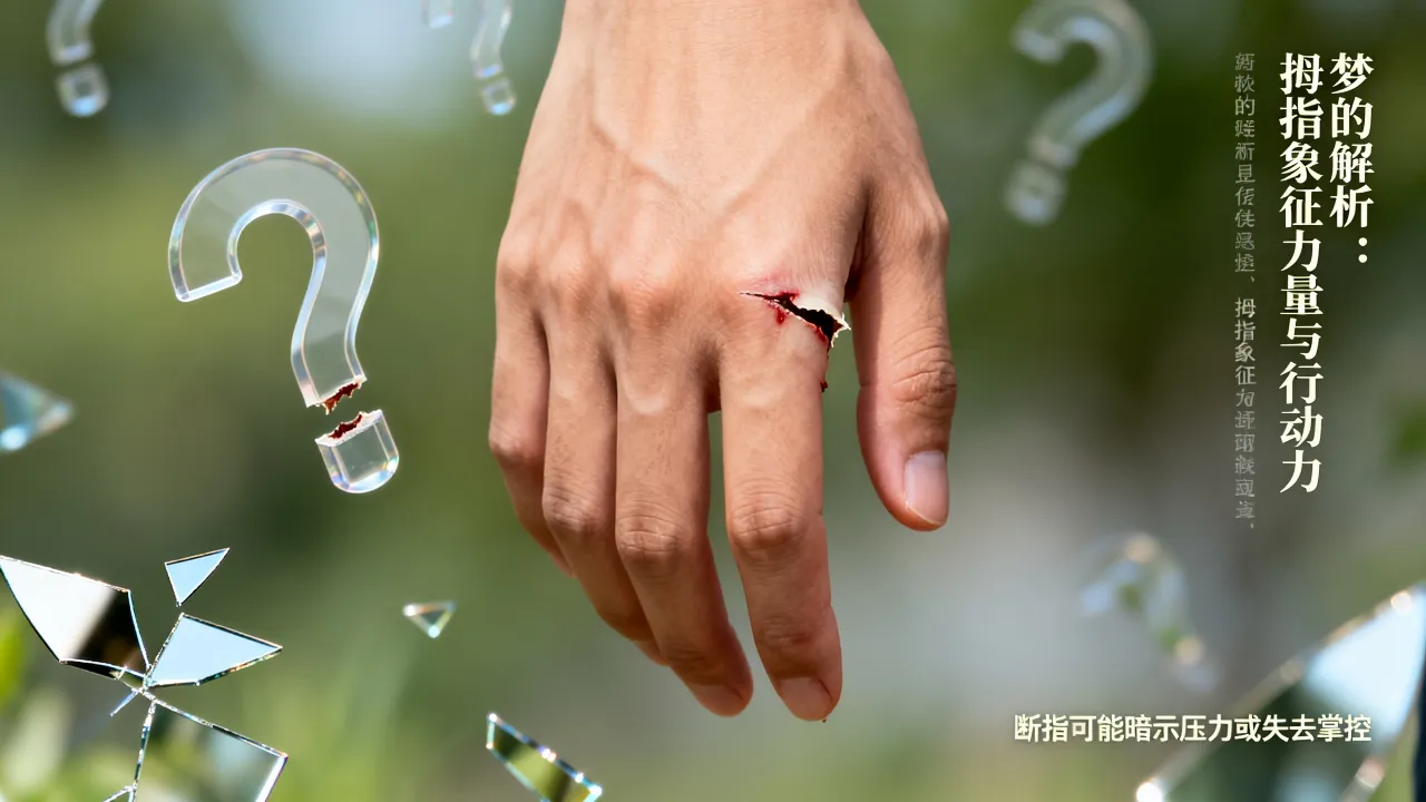 梦到拇指断了意味什么,梦到拇指断了是什么预兆 梦到拇指断了意味什么,梦到拇指断了是什么预兆