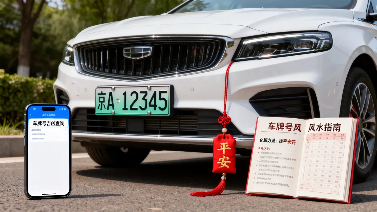 车牌号吉凶怎么查询，车牌号不吉利怎么化解最有效？