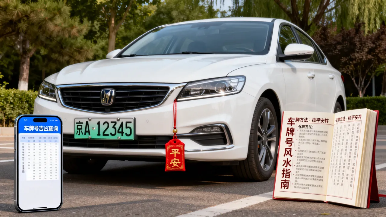 车牌号吉凶怎么查询，车牌号不吉利怎么化解最有效？
