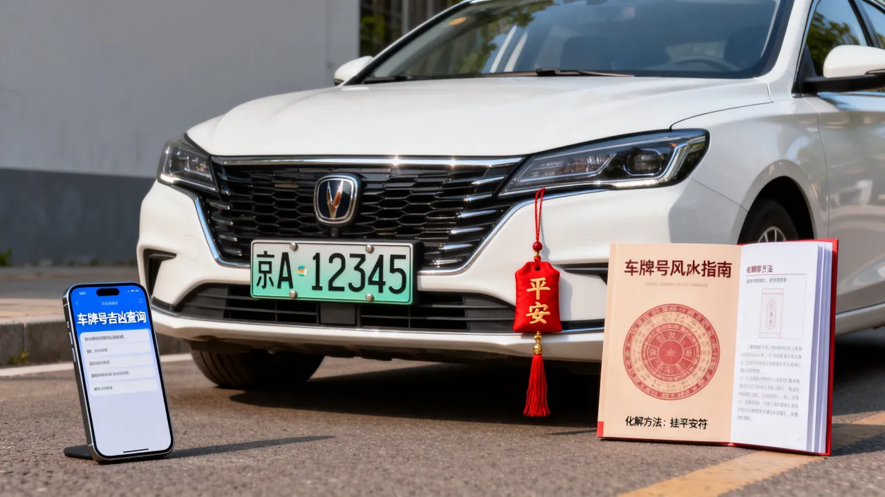 车牌号吉凶怎么查询，车牌号不吉利怎么化解最有效？