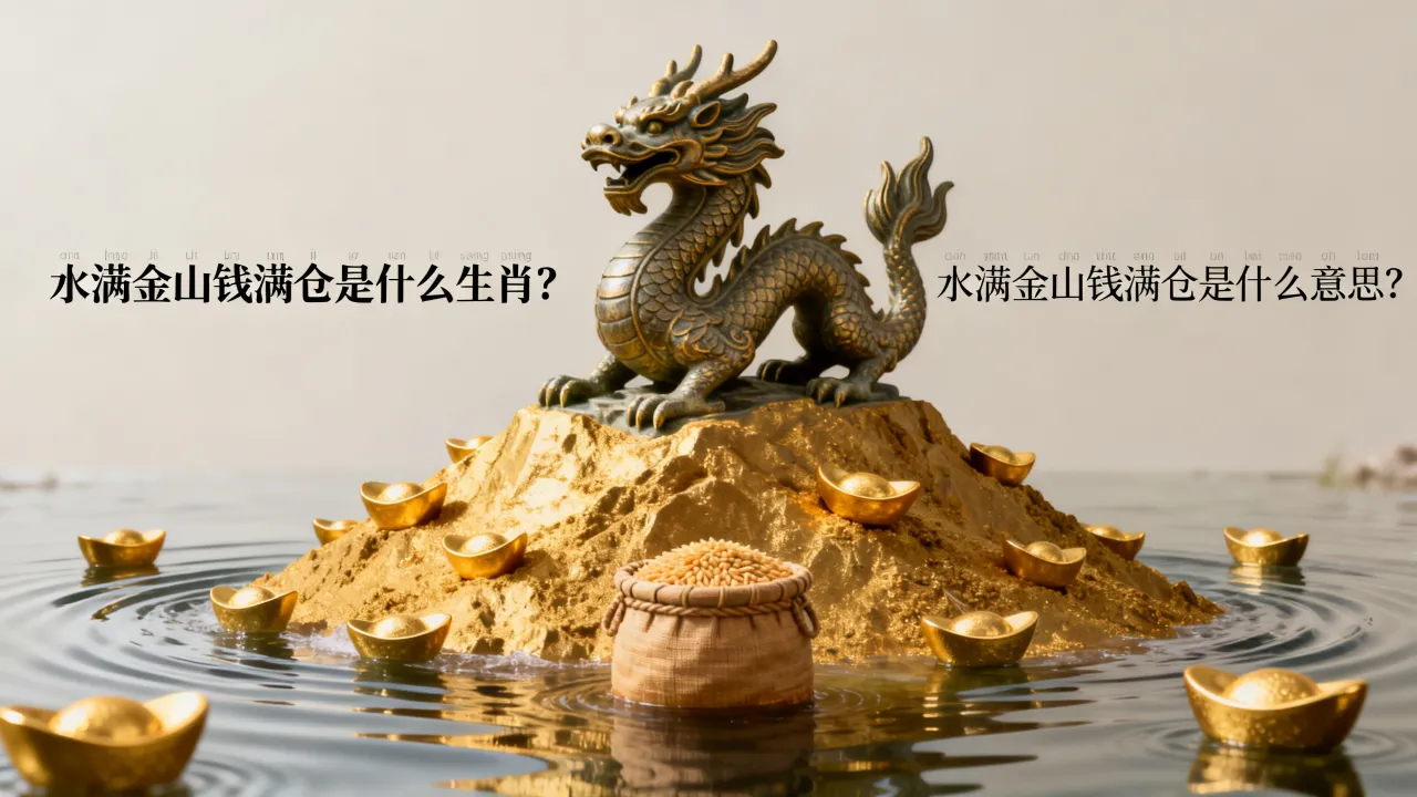 水满金山钱满仓是什么生肖？水满金山钱满仓是什么意思？