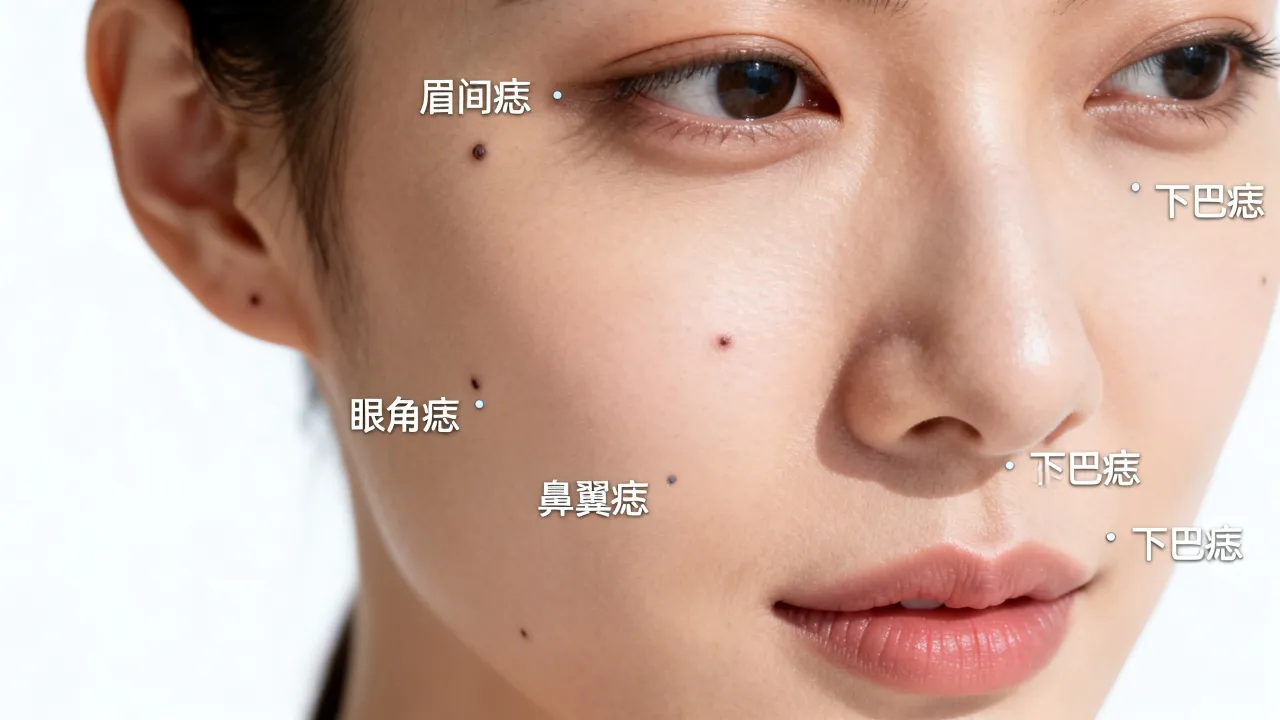 脸上的痣真的决定命运吗,面痣命运图解大全 脸上的痣真的决定命运吗,面痣命运图解大全