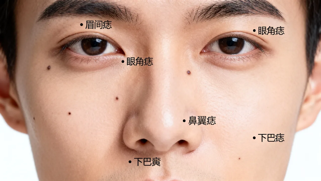 脸上的痣真的决定命运吗,面痣命运图解大全 脸上的痣真的决定命运吗,面痣命运图解大全