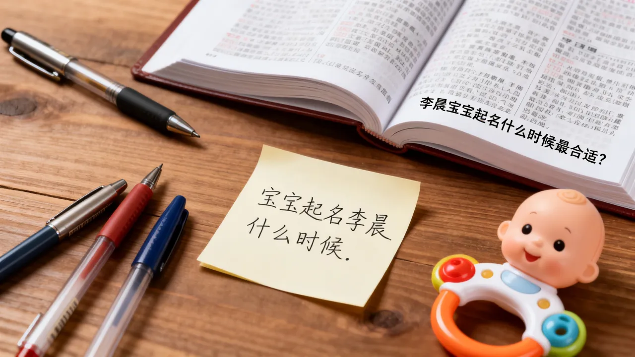 宝宝起名李晨什么时候，李晨宝宝起名什么时候最合适？