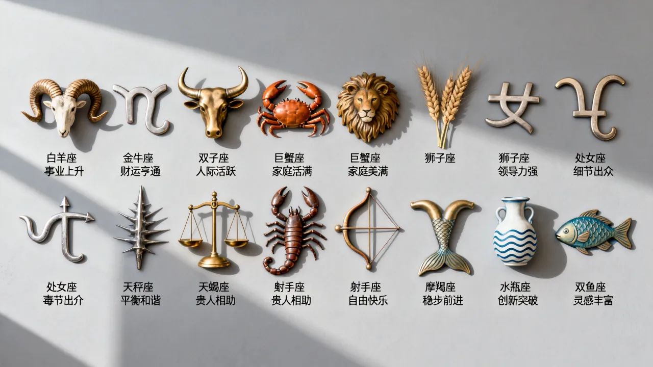 2018十二星座排名如何，十二星座运势排行谁最旺？