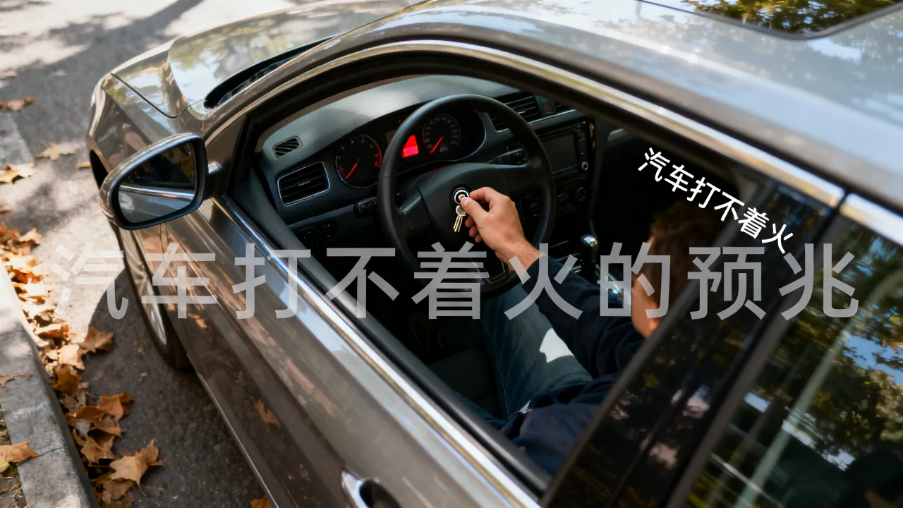 梦见汽车打不着意味什么，汽车打不着火是什么预兆