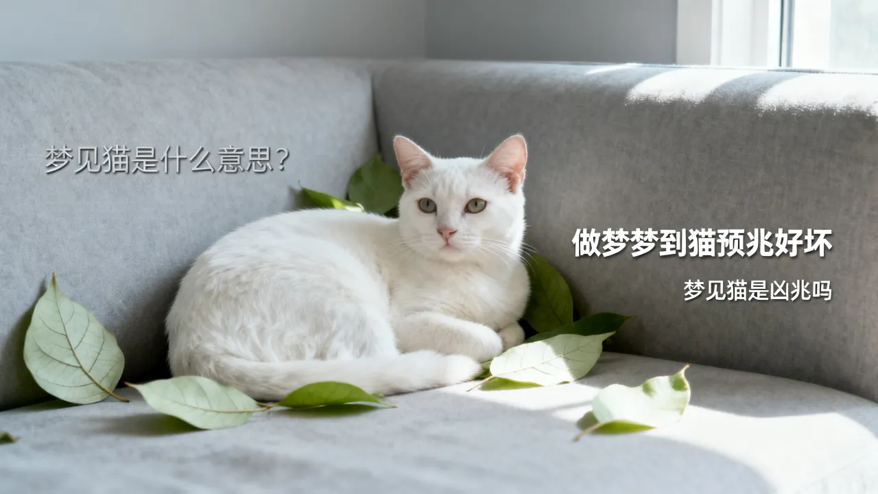 梦见猫是什么意思？做梦梦到猫预兆好坏，梦见猫是凶兆吗