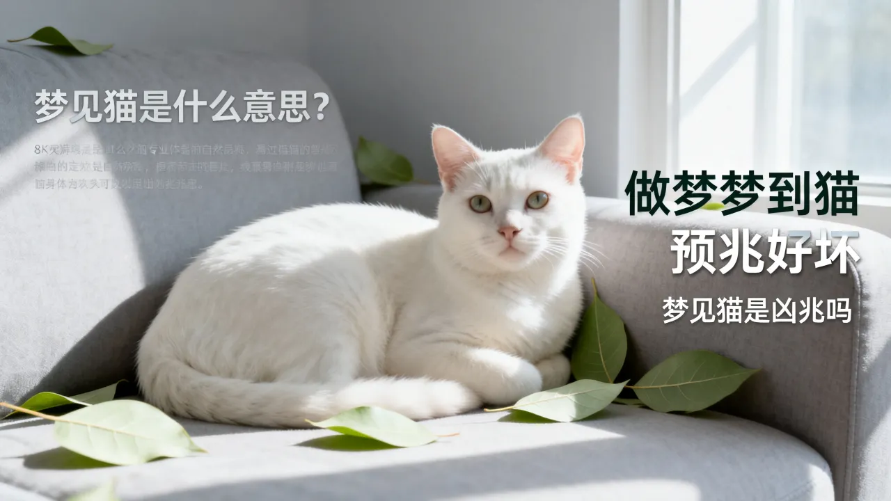 梦见猫是什么意思？做梦梦到猫预兆好坏，梦见猫是凶兆吗