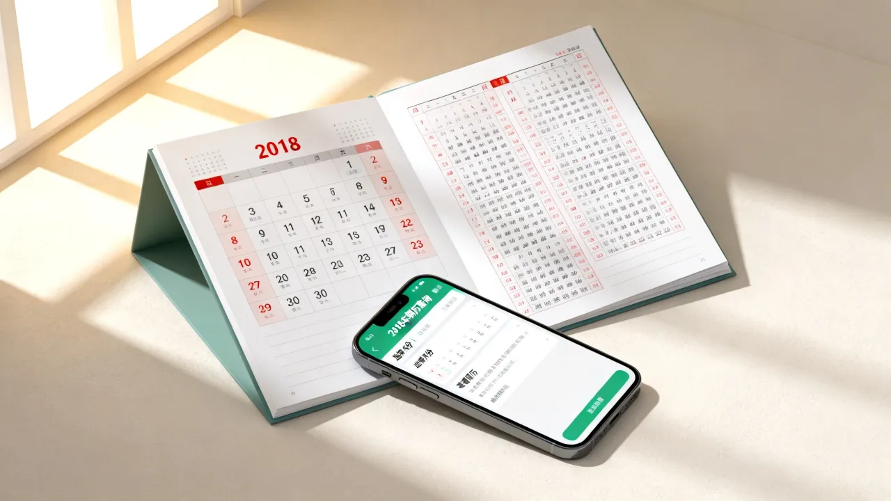 2018日历阴历完整查询表在哪里,怎么查询? 2018日历阴历完整查询表在哪里,怎么查询?