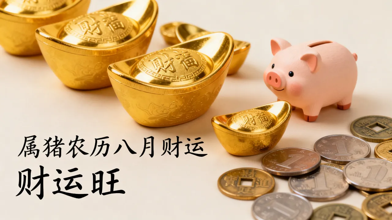 属猪农历八月财运怎么样，属猪农历八月财运旺不旺？
