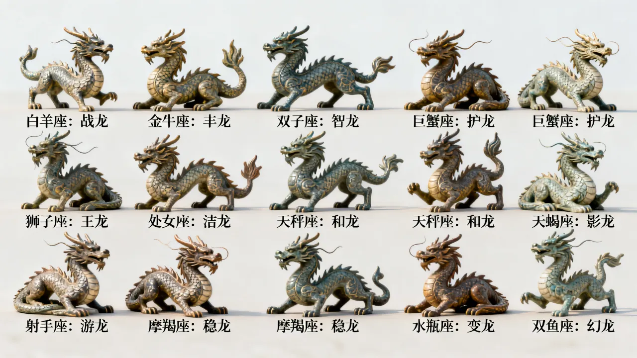 十二星座的守神龙各是什么?十二星座守护神龙对应详解 十二星座的守神龙各是什么?十二星座守护神龙对应详解