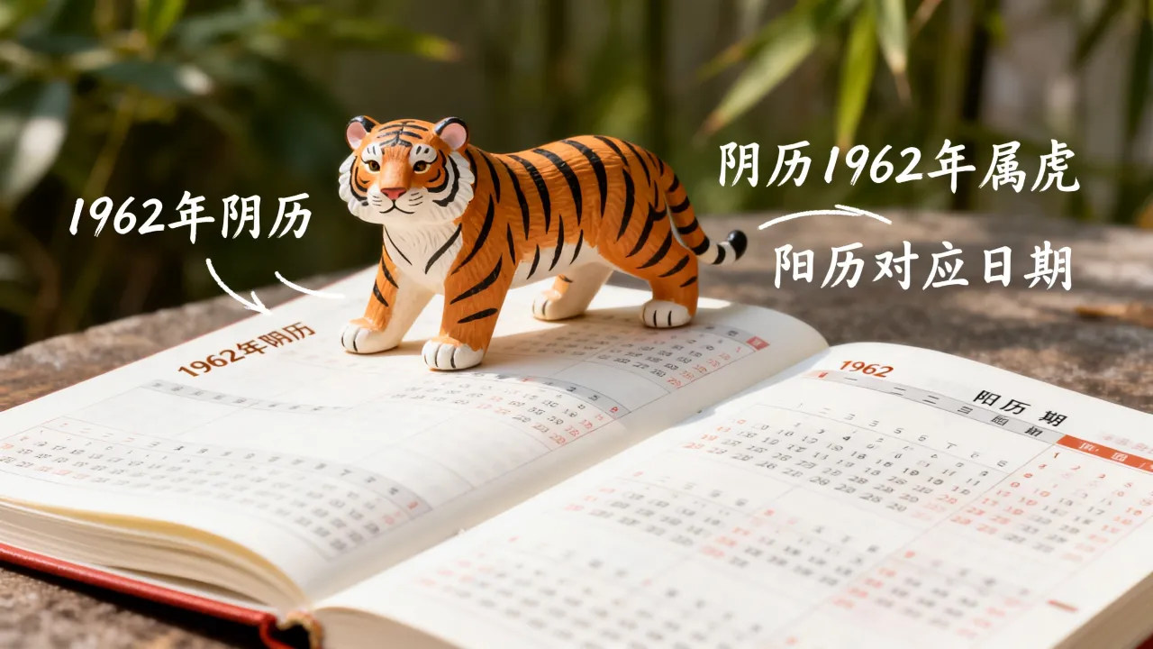1962年阴历是阳历几月几号,阴历1962年属什么生肖? 1962年阴历是阳历几月几号,阴历1962年属什么生肖?