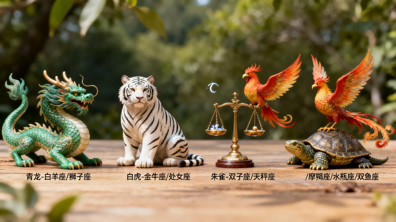 四神兽十二星座有什么关系,十二星座对应四大神兽是什么? 四神兽十二星座有什么关系,十二星座对应四大神兽是什么?