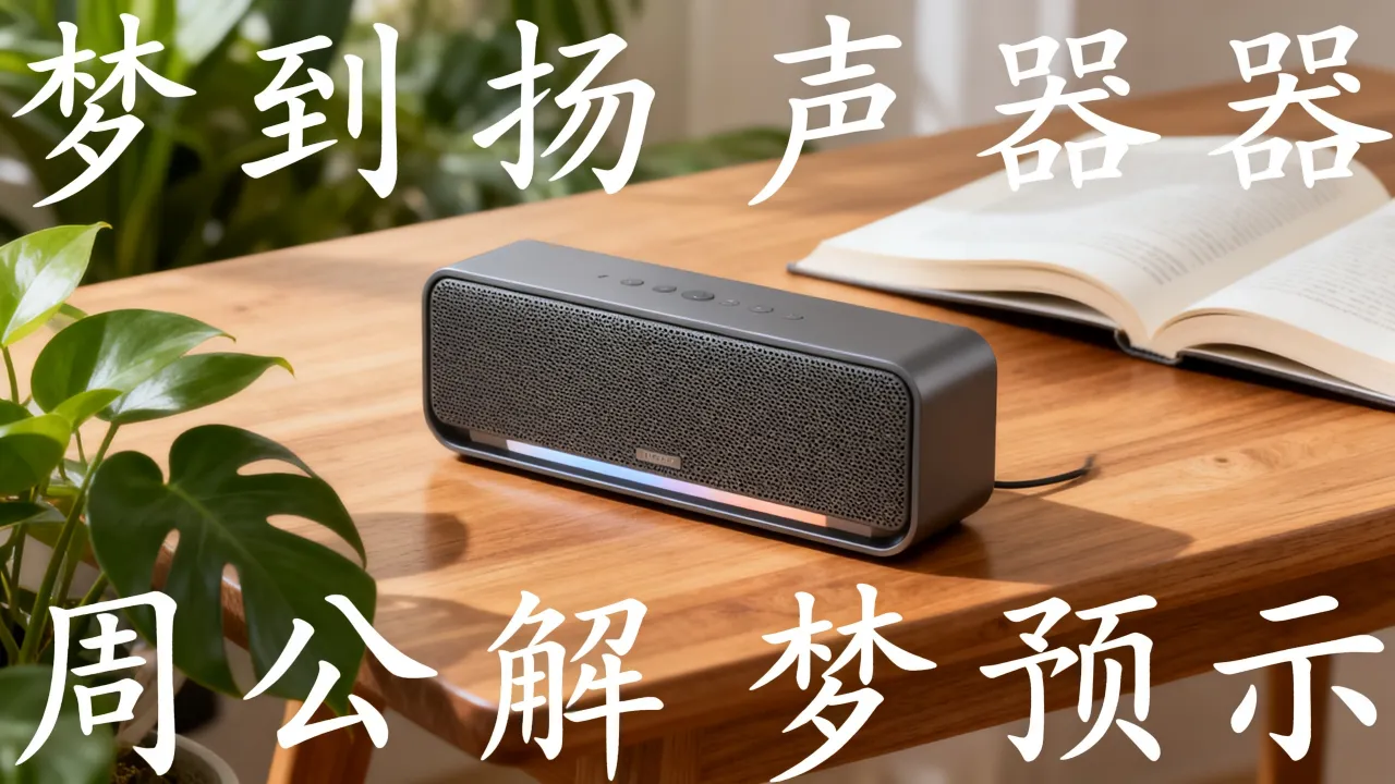 梦到扬声器有什么意义吗，周公解梦有何预示