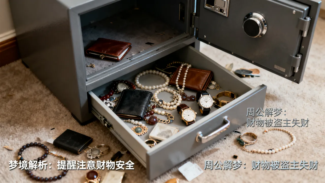 梦到贵重物品被盗有什么寓意吗？周公解梦贵重物品被盗预示什么？