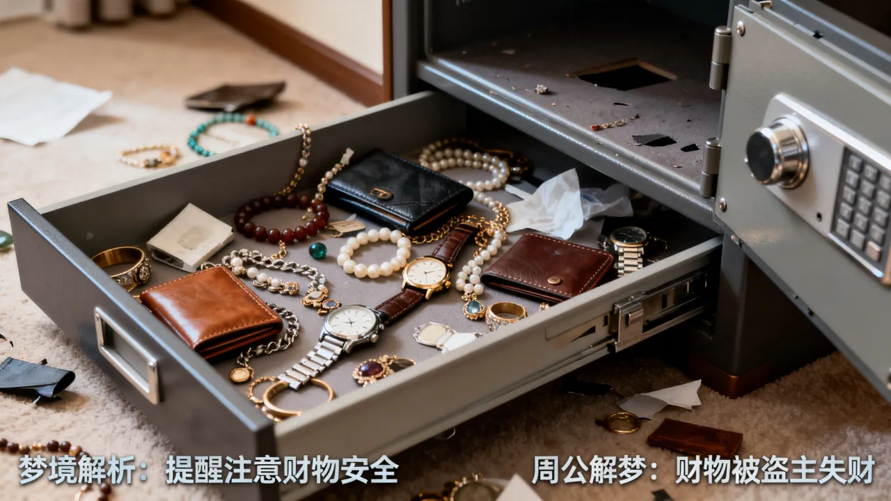 梦到贵重物品被盗有什么寓意吗？周公解梦贵重物品被盗预示什么？