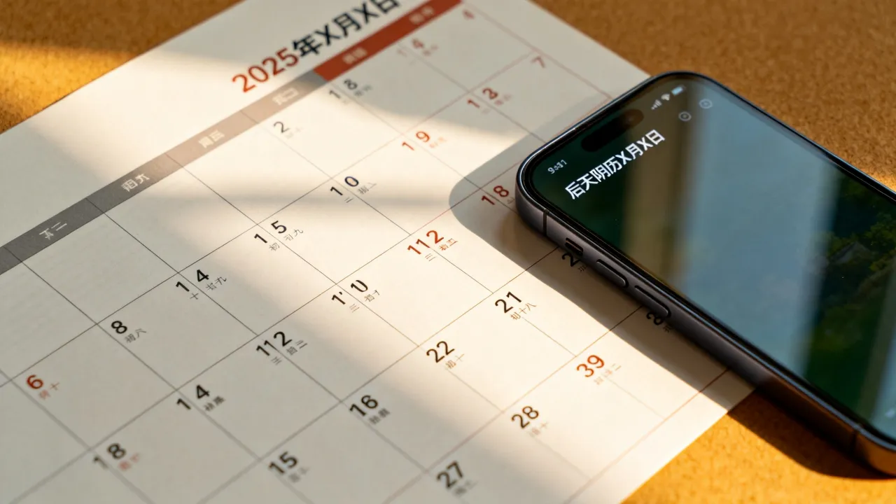 后天阴历几号,2025年后天农历是几月几日? 后天阴历几号,2025年后天农历是几月几日?