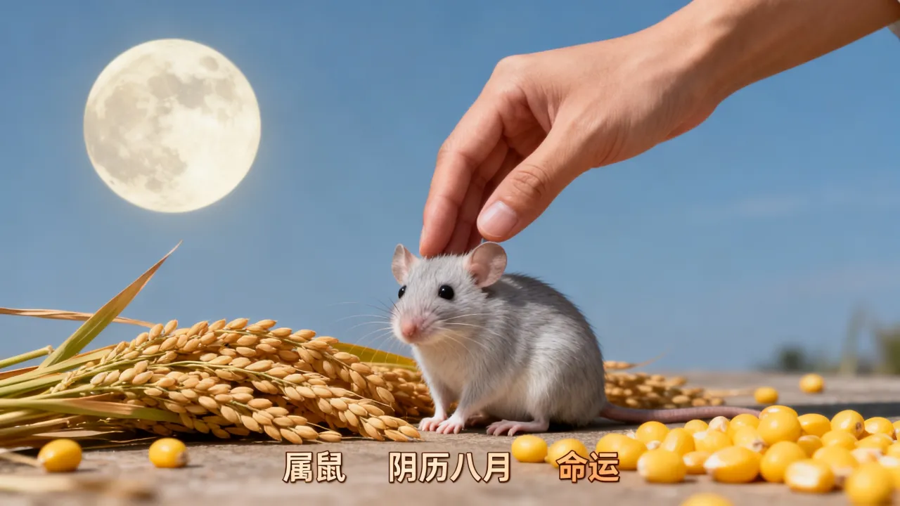 属鼠阴历8月出生的人命运怎么样，属鼠农历八月出生是什么命？
