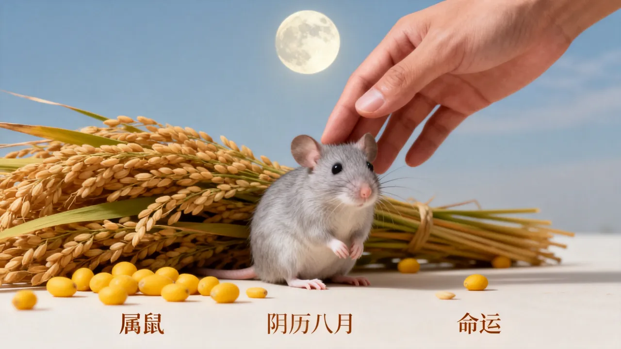 属鼠阴历8月出生的人命运怎么样，属鼠农历八月出生是什么命？